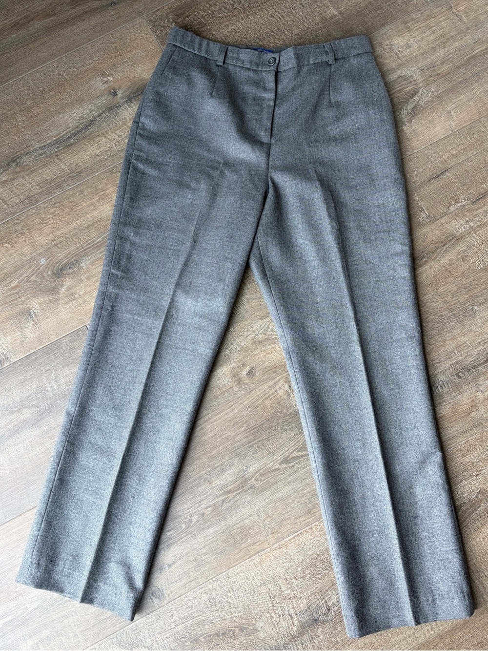 Women’s Pendleton 100% Wool Gray Pants Size 8 USA
